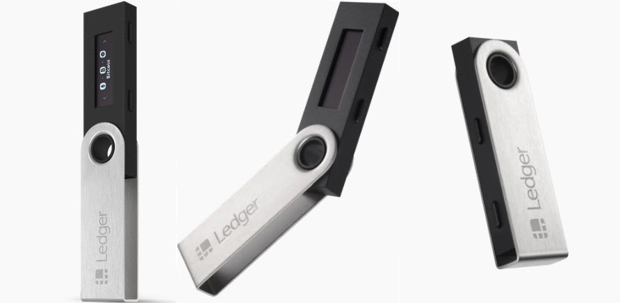 Ledger Nano S (Transparent) - The Best Crypto Hardware Wallet