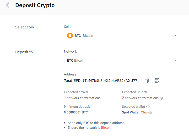 how to transfer coinbase to binance