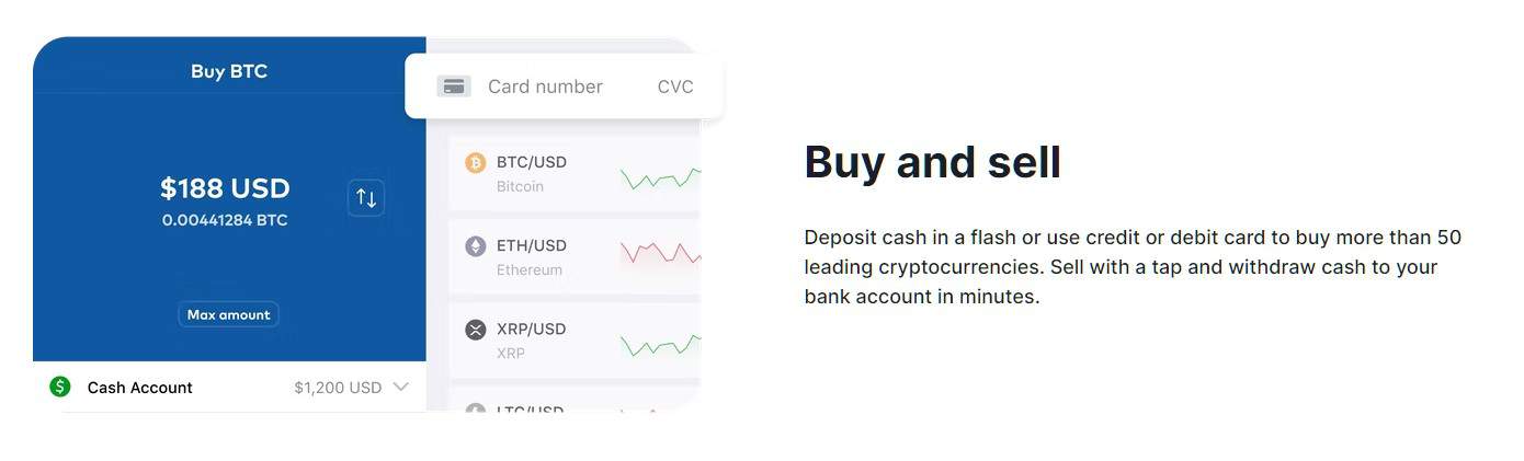 Coinjar instant buy and sell