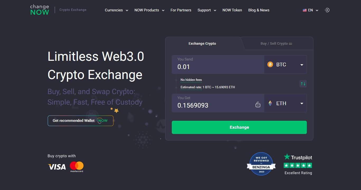 ChangeNOW homepage