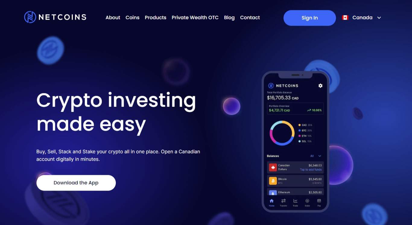 Netcoins Wallet Banner