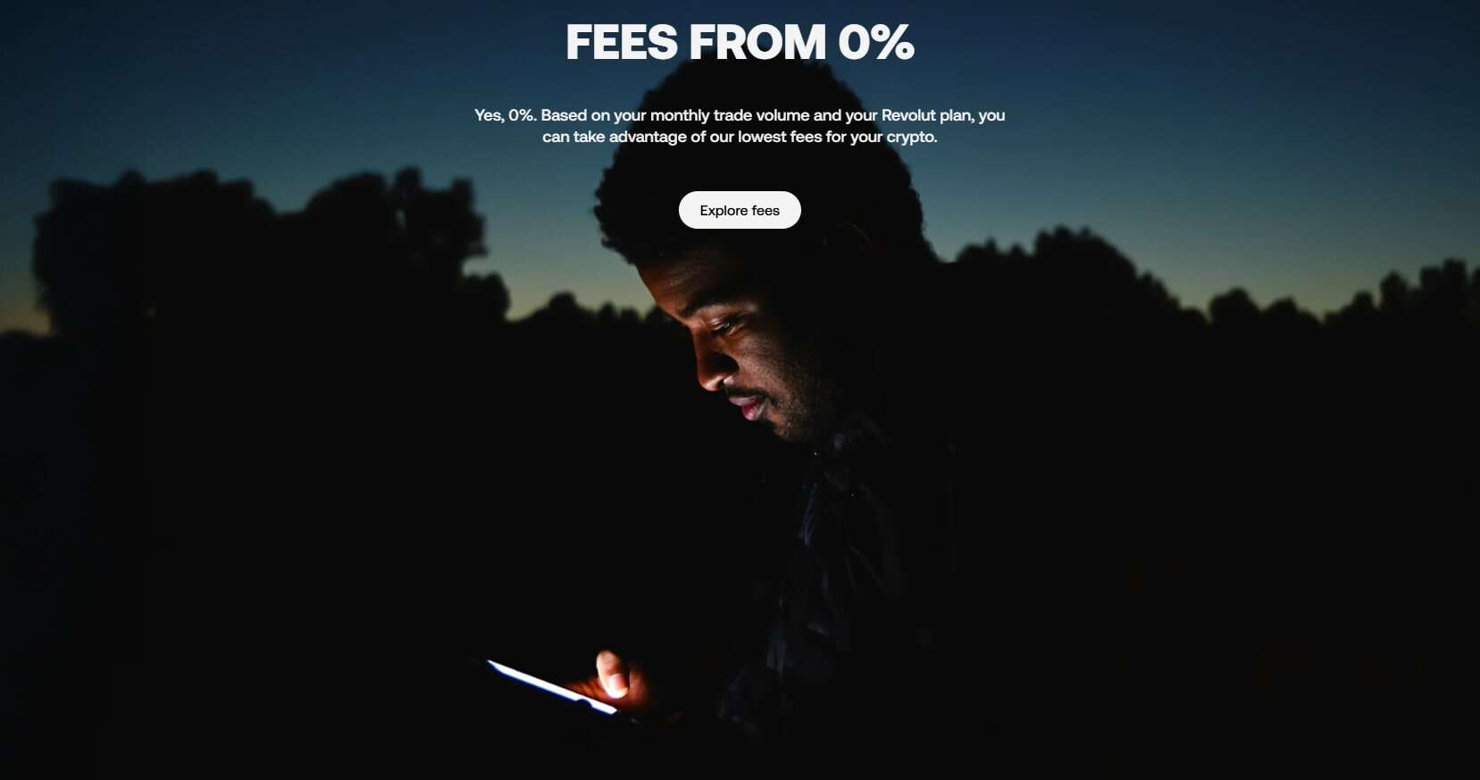 Revolut Crypto exchange marketing
