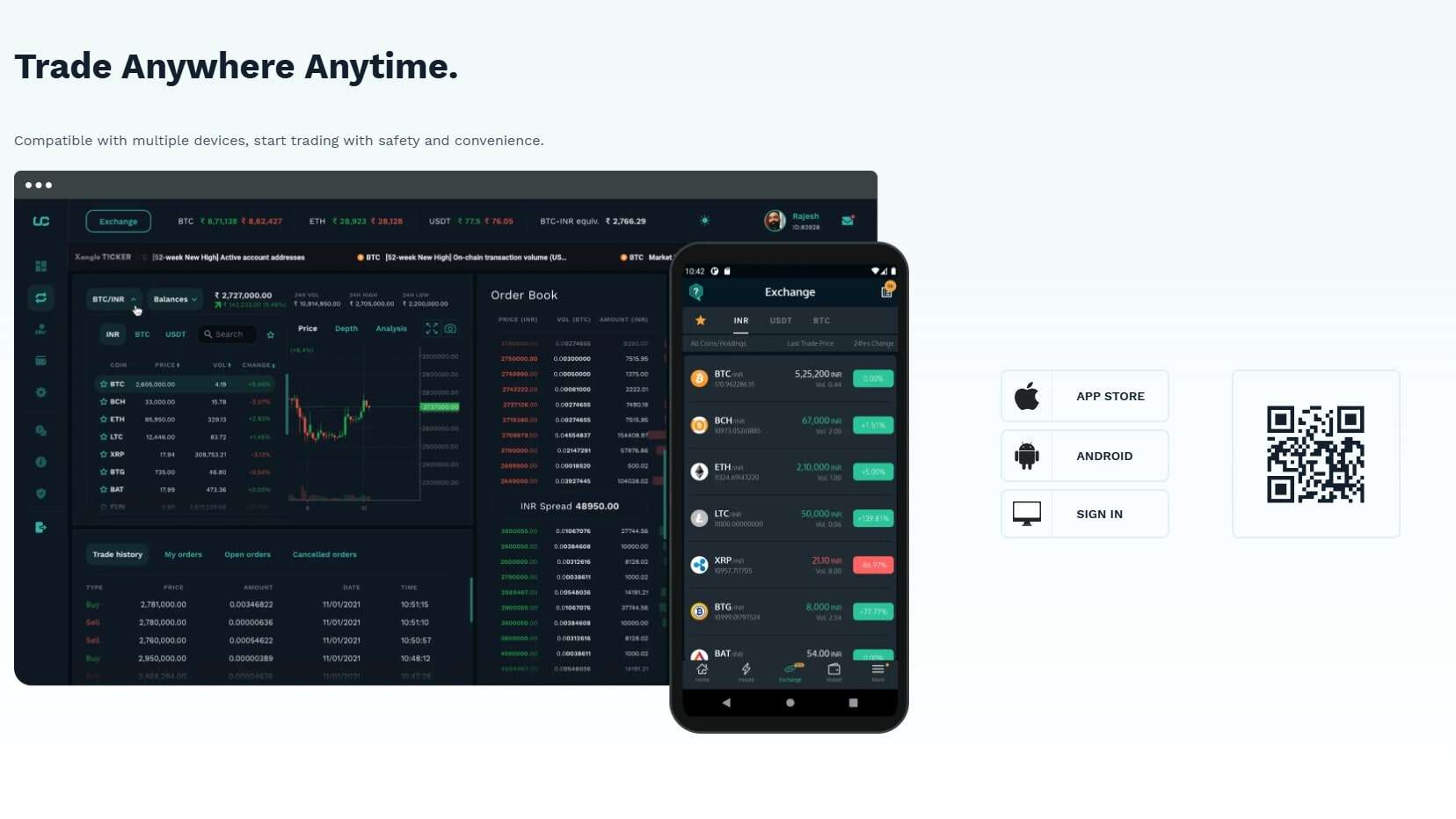 Unocoin exchange marketing
