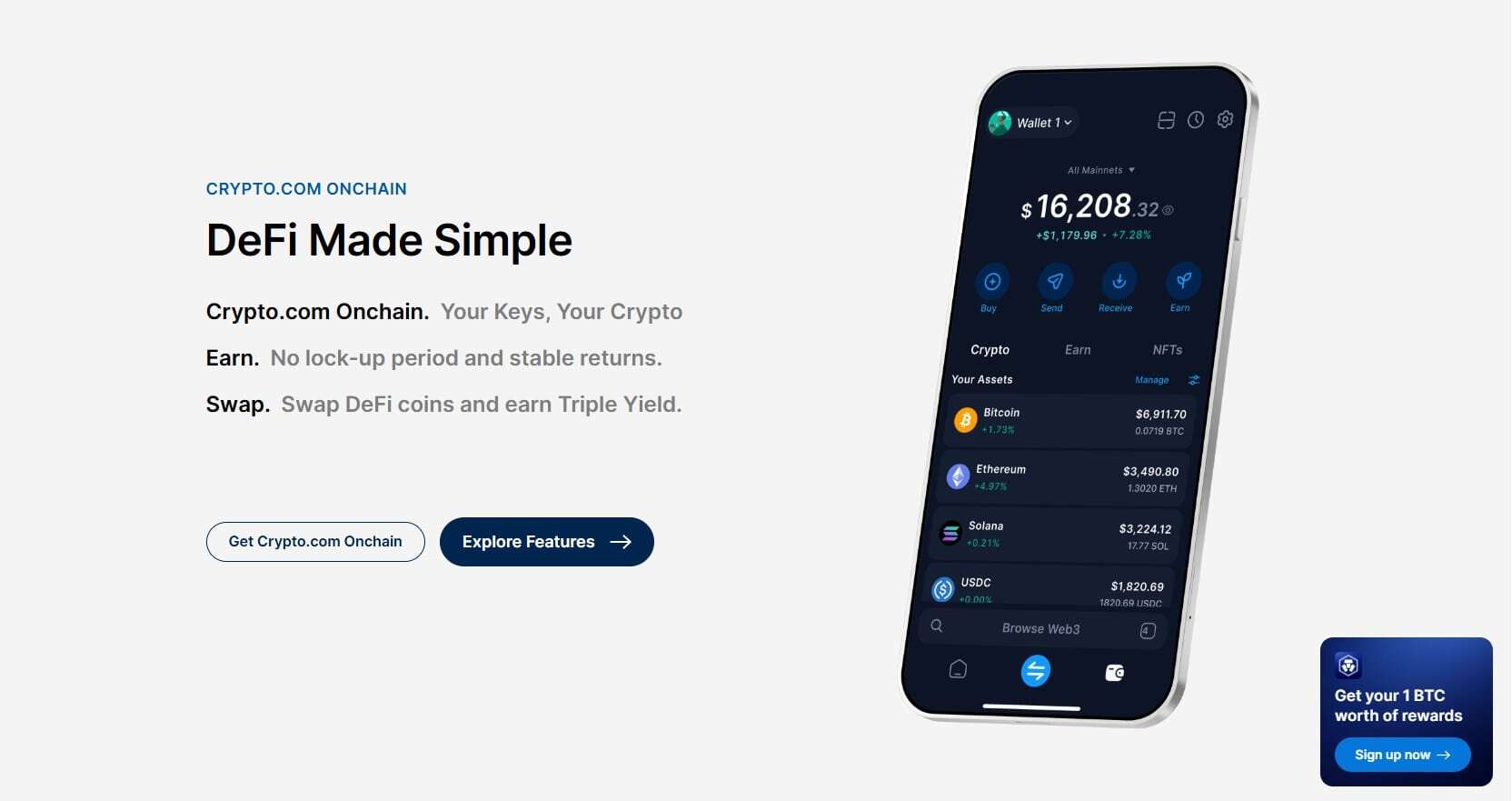 Crypto.com features