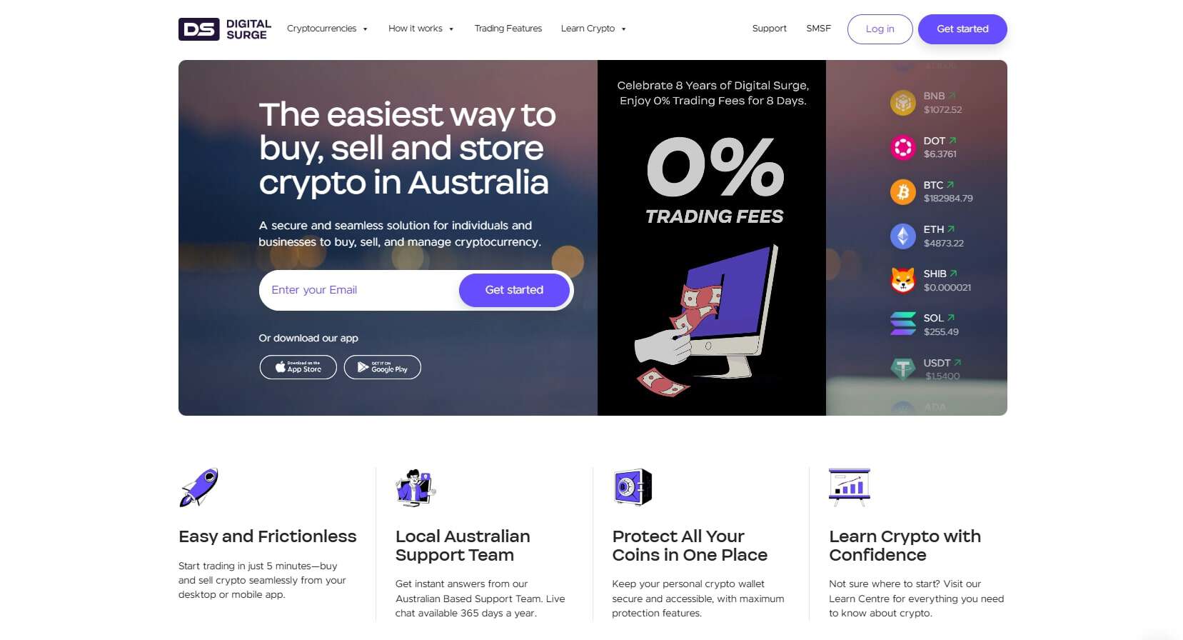 Digital Surge homepage