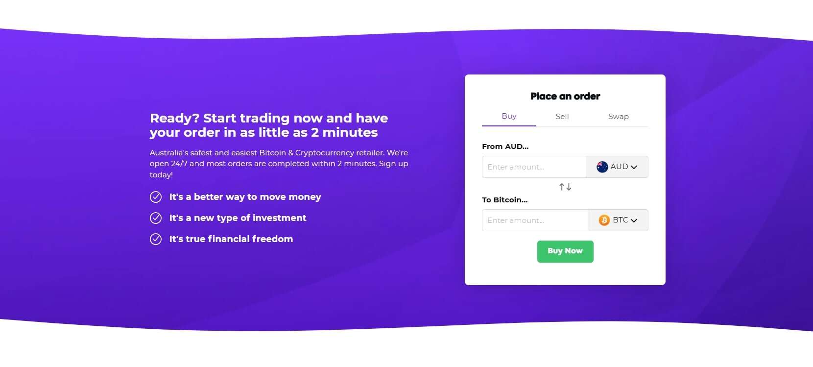 Easy Crypto features