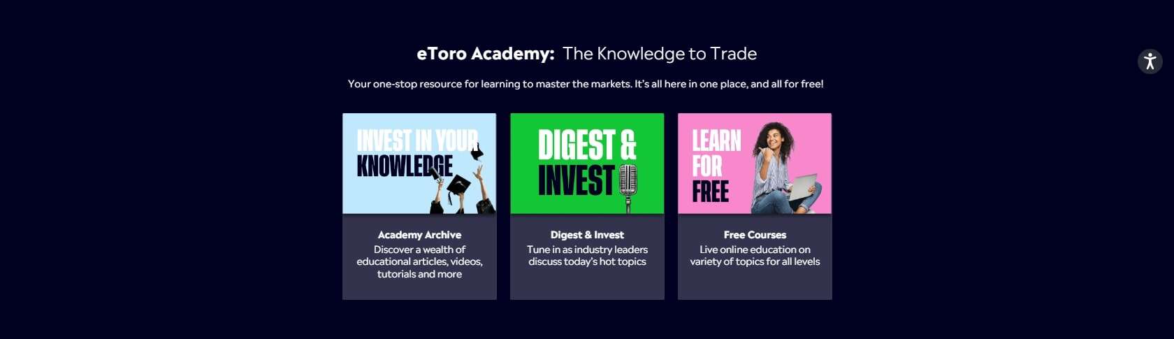 eToro exchange marketing