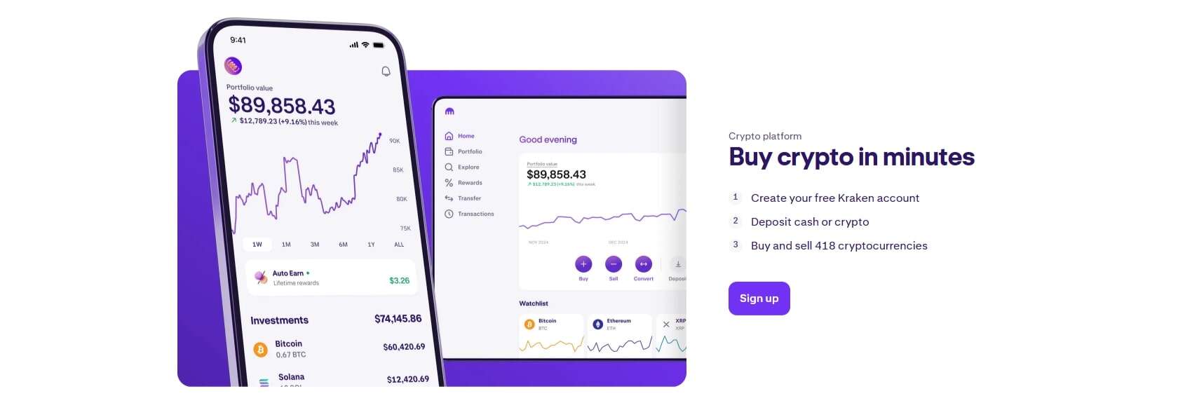 Kraken exchange marketing