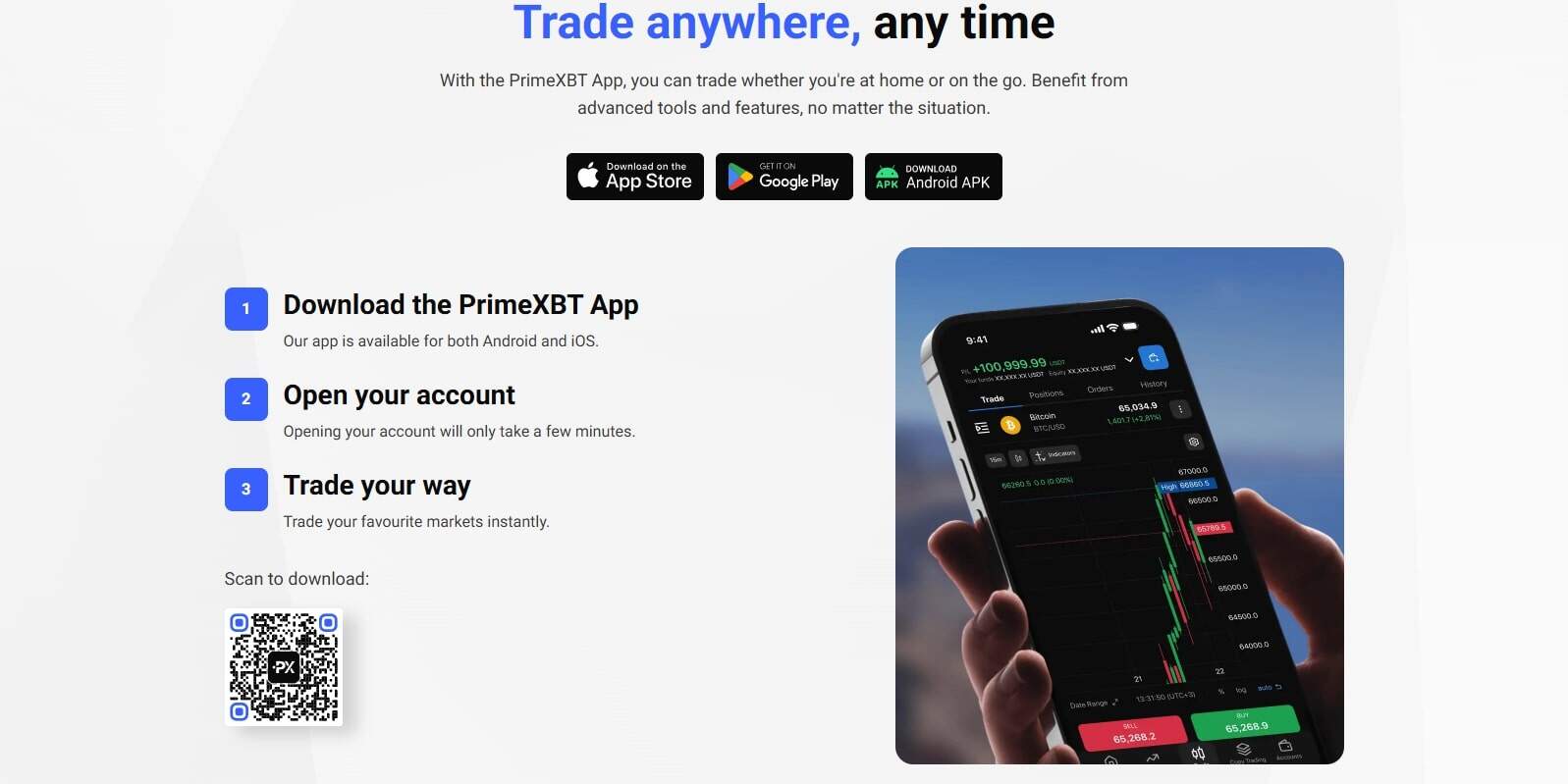 PrimeXBT exchange marketing