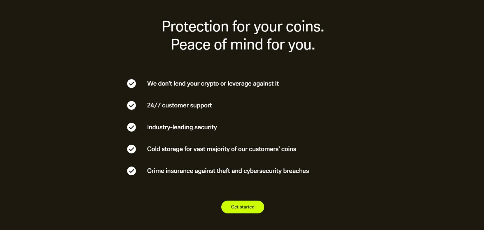 Robinhood Crypto exchange marketing