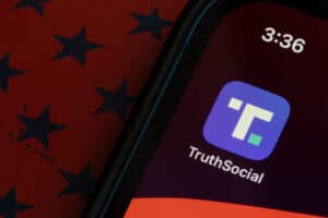 ruth Social app icon is seen on an iPhone.