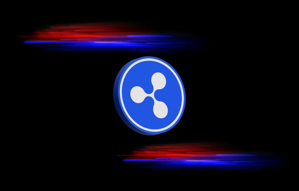 ripple usd-rlusd virtual currency images on digital background.