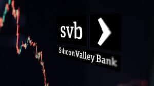 Svb, global Financial Stocks, SVB trend on a screen, Silicon Valley Bank comeback, silicon valley bank