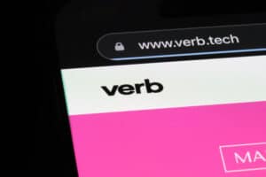 Verb Technology Company logo on website